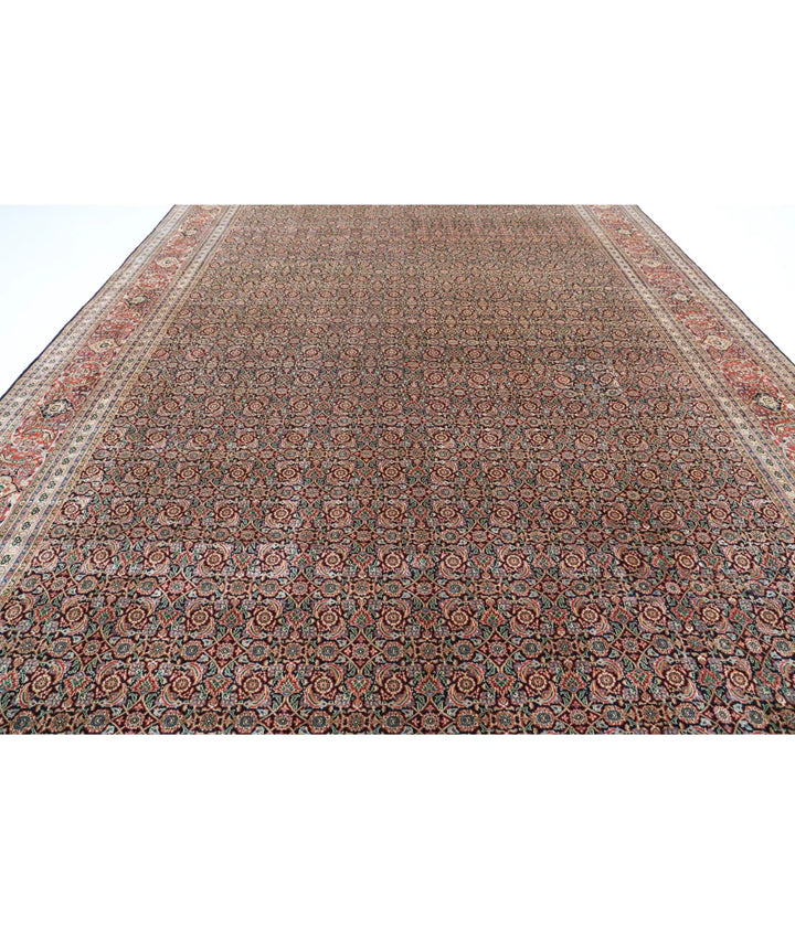 Indian Herati Rug 11' 8" x 18' 2" Hand-Knotted | No. AT85277