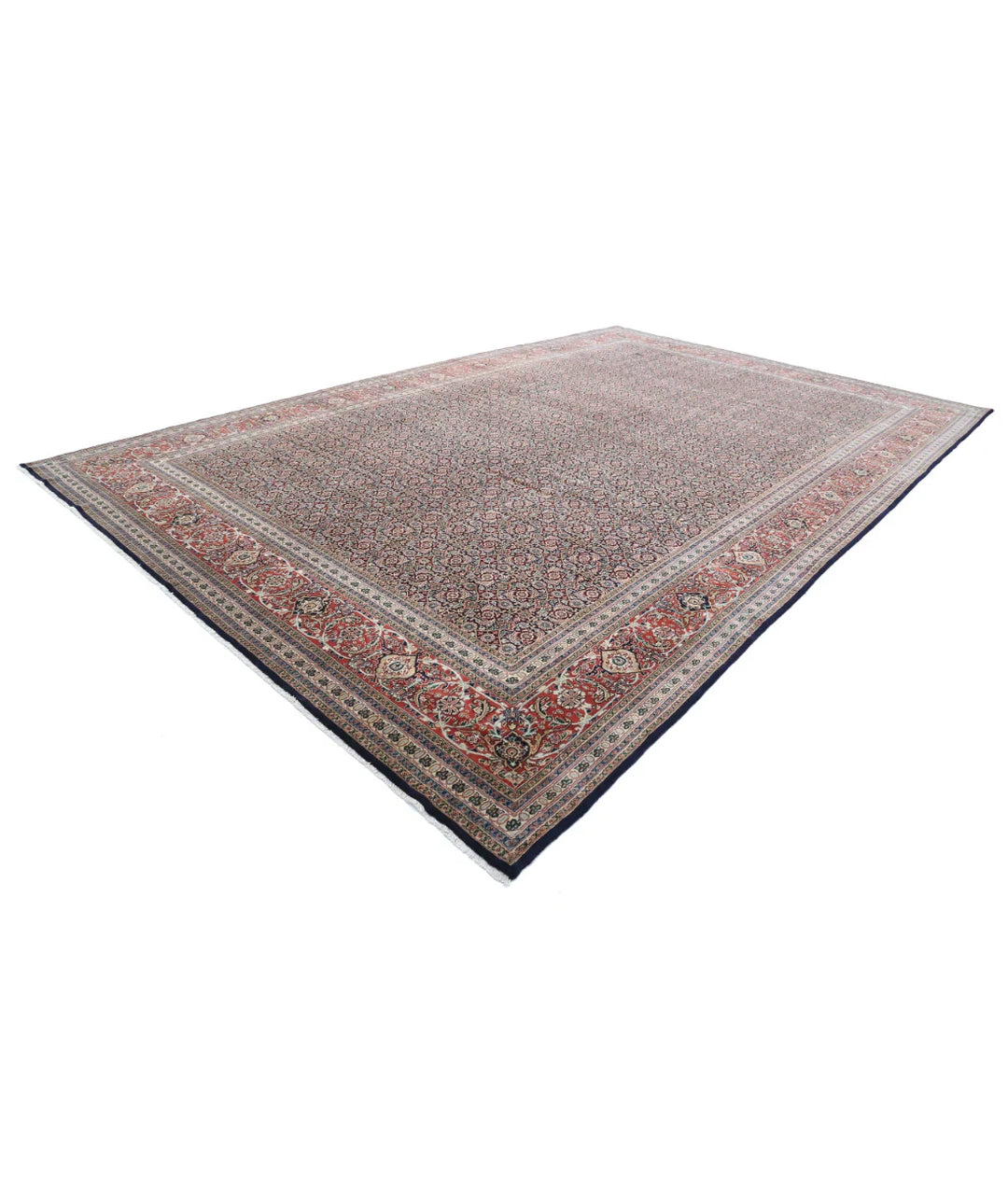 Indian Herati Rug 11' 8" x 18' 2" Hand-Knotted | No. AT85277