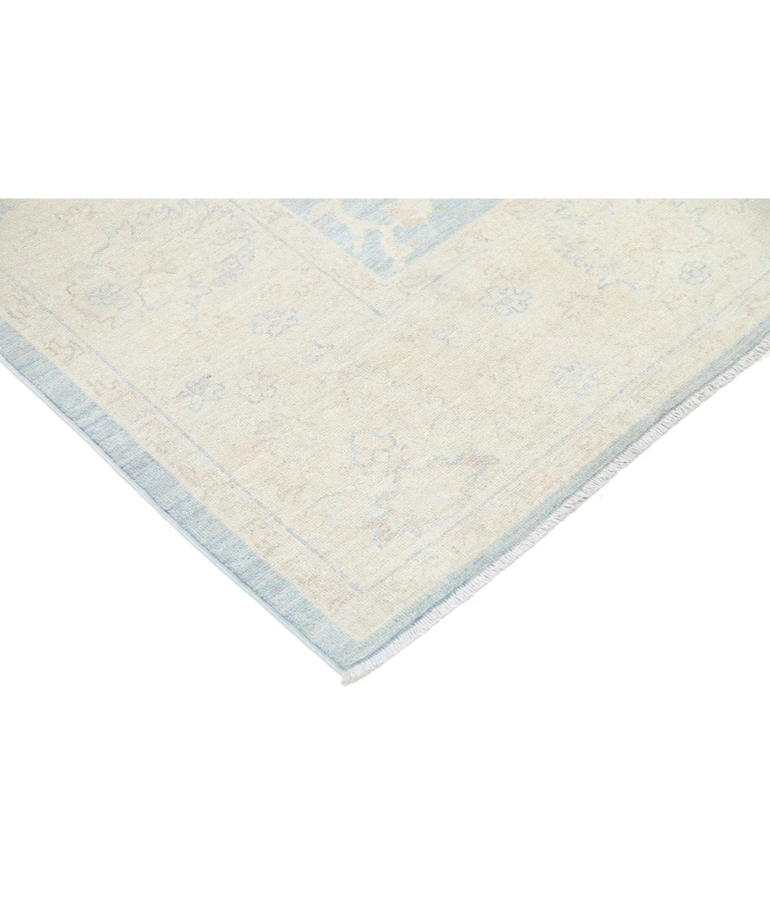 Afghan Oushak Rug 8' 9" x 11' 8" Hand-Knotted | No. AT85391