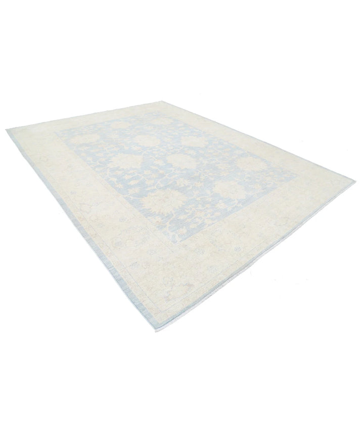 Afghan Oushak Rug 8' 9" x 11' 8" Hand-Knotted | No. AT85391