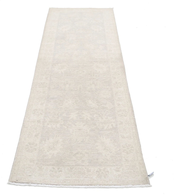 Afghan Serenity Runner Rug 2' 6" x 7' 11" Hand-Knotted | No. AT85469