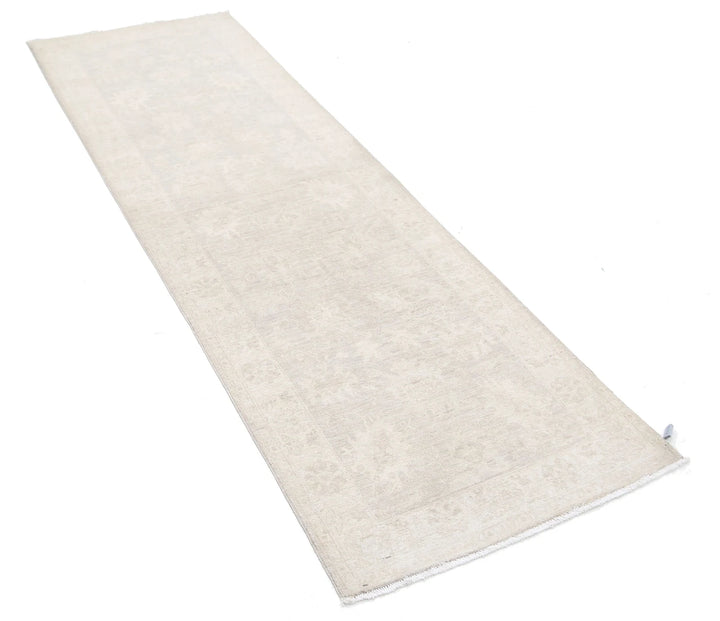 Afghan Serenity Runner Rug 2' 6" x 7' 11" Hand-Knotted | No. AT85469