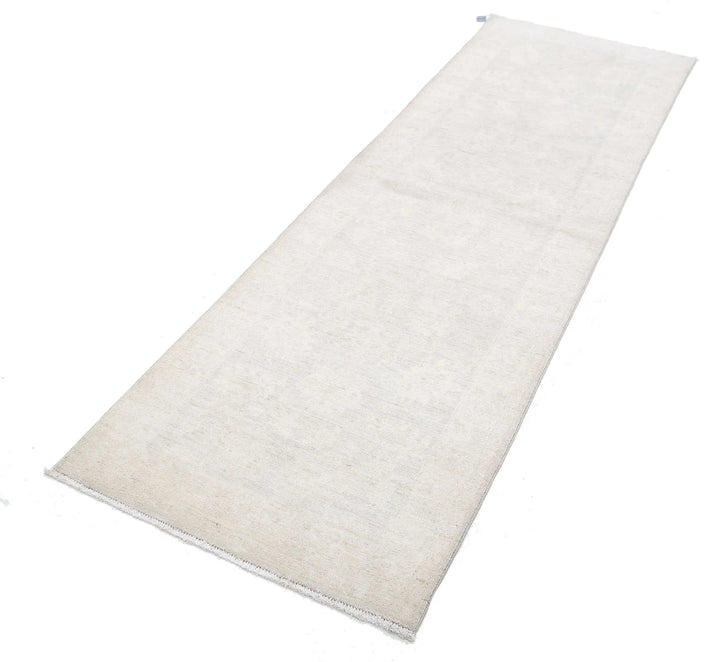 Afghan Serenity Runner Rug 2' 6" x 7' 11" Hand-Knotted | No. AT85469
