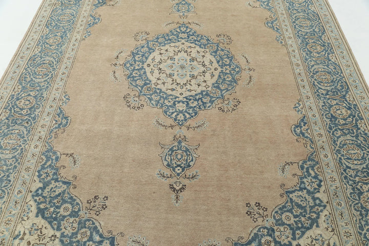 Persian Tabriz Rug 7' 4" x 11' 1" Hand-Knotted | No. AT85470