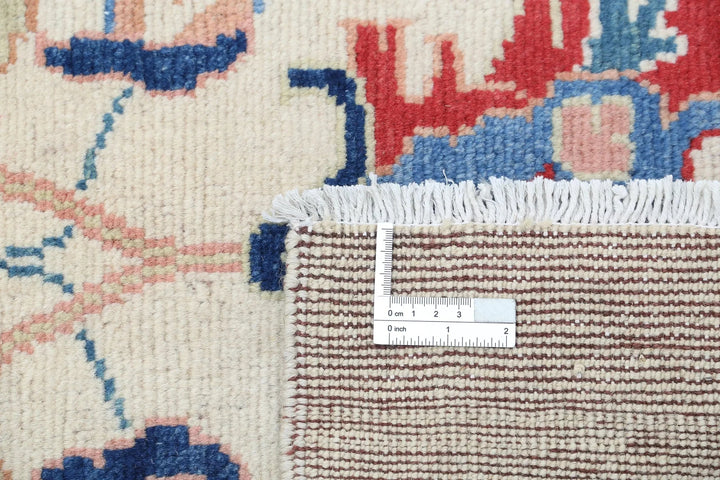 Afghan Ziegler Rug 5' 1" x 6' 9" Hand-Knotted | No. AT85498