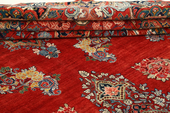 Persian Sarouk Rug 12' 2" x 17' 3" Hand-Knotted | No. AT85565