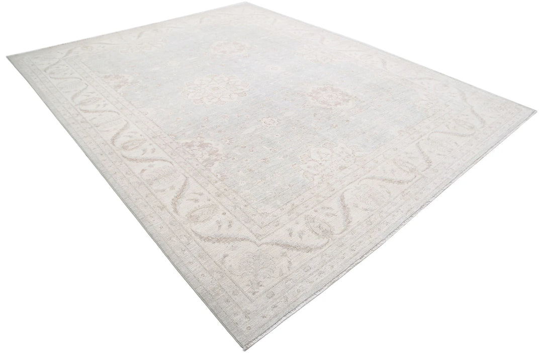 Afghan Serenity Rug 9' 0" x 11' 2" Hand-Knotted | No. AT85567