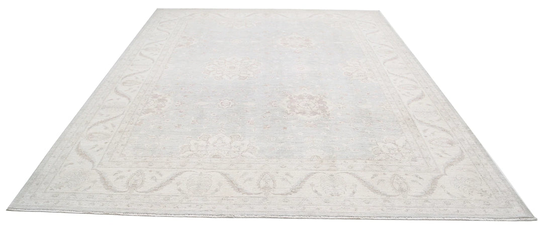 Afghan Serenity Rug 9' 0" x 11' 2" Hand-Knotted | No. AT85567