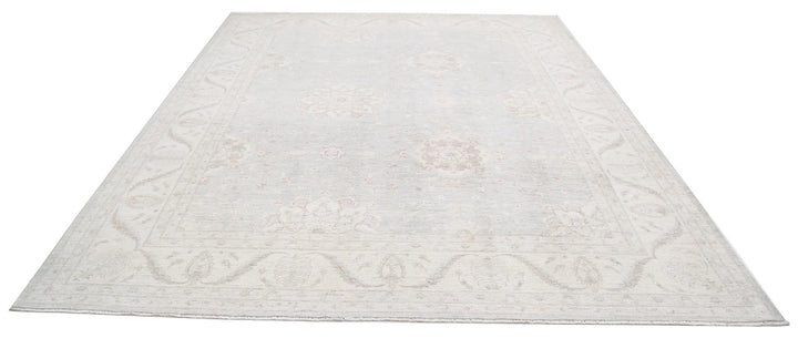 Afghan Serenity Rug 9' 0" x 11' 2" Hand-Knotted | No. AT85567