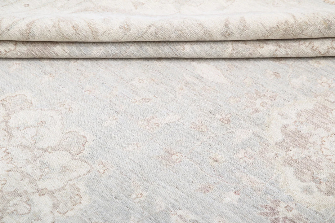 Afghan Serenity Rug 9' 0" x 11' 2" Hand-Knotted | No. AT85567