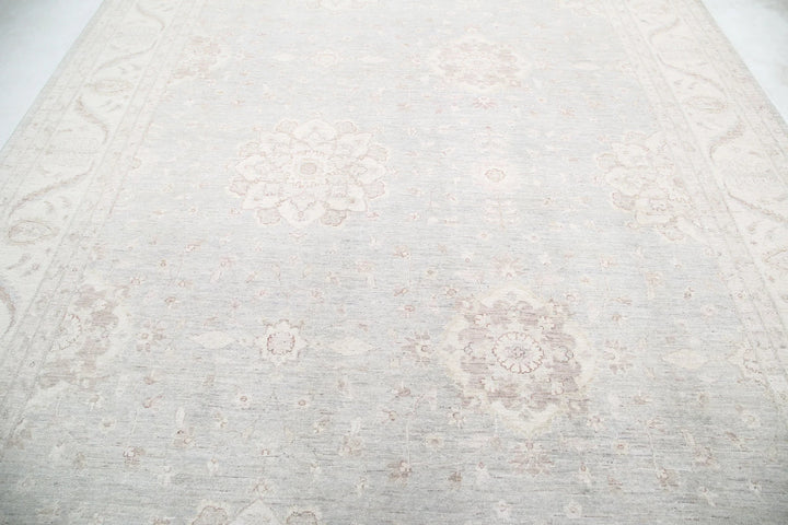 Afghan Serenity Rug 9' 0" x 11' 2" Hand-Knotted | No. AT85567