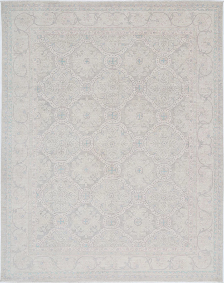 Afghan Serenity Rug 7' 10" x 10' 0" Hand-Knotted | No. AT85607