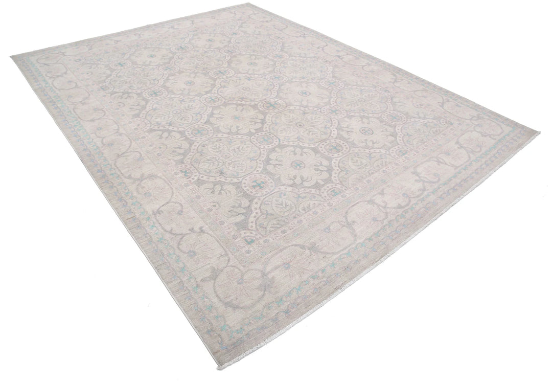 Afghan Serenity Rug 7' 10" x 10' 0" Hand-Knotted | No. AT85607