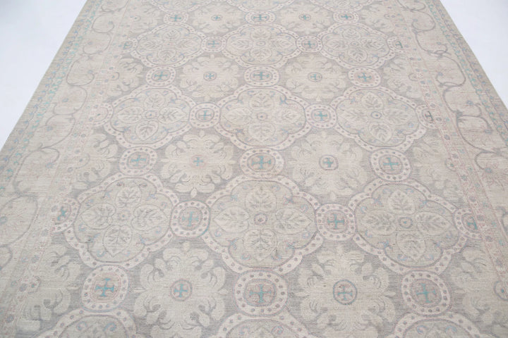 Afghan Serenity Rug 7' 10" x 10' 0" Hand-Knotted | No. AT85607