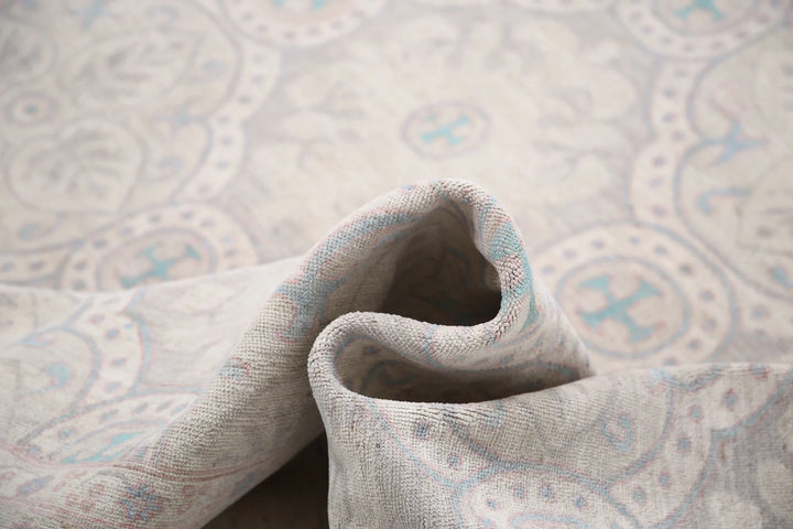 Afghan Serenity Rug 7' 10" x 10' 0" Hand-Knotted | No. AT85607