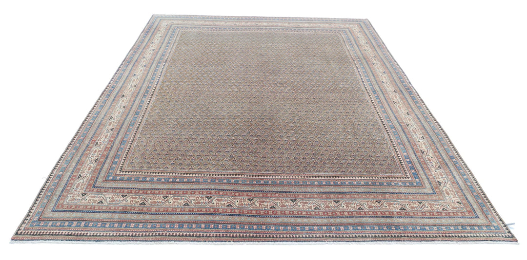 Persian Mir Saraband Rug 7' 8" x 10' 4" Hand-Knotted | No. AT85790