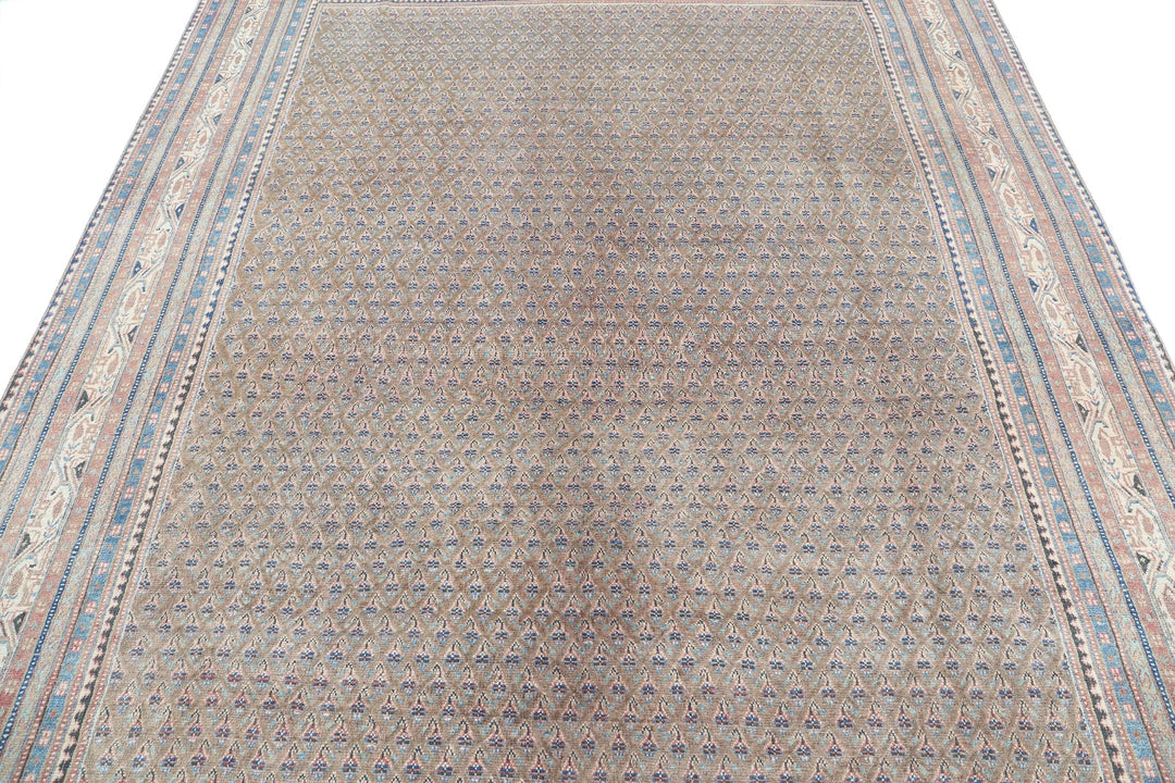 Persian Mir Saraband Rug 7' 8" x 10' 4" Hand-Knotted | No. AT85790