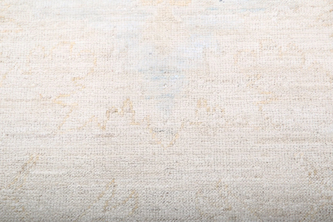 Afghan Oushak Rug 8' 8" x 11' 3" Hand-Knotted | No. AT85817