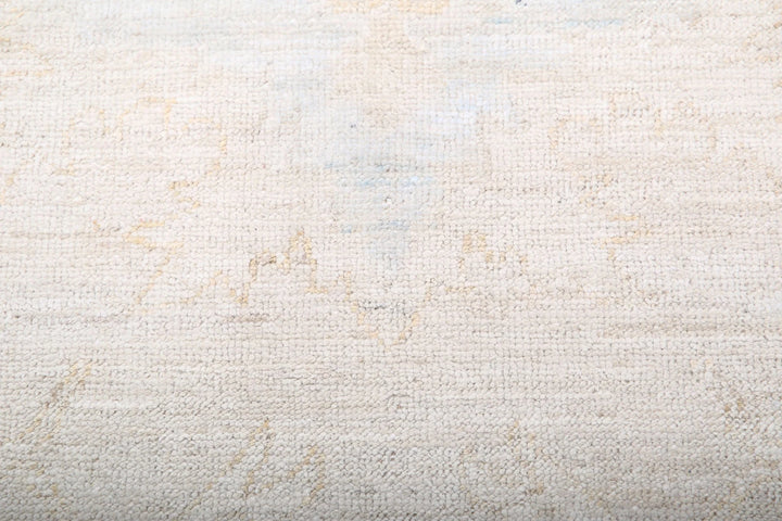 Afghan Oushak Rug 8' 8" x 11' 3" Hand-Knotted | No. AT85817