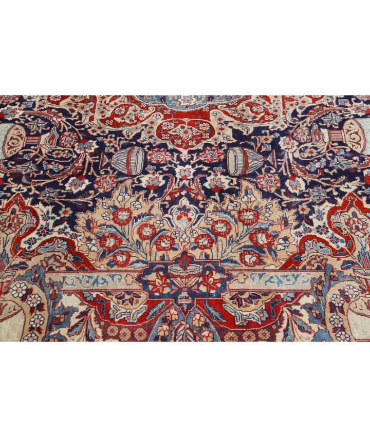 Persian Kashmar Rug 9' 6" x 12' 7" Hand-Knotted | No. AT85850