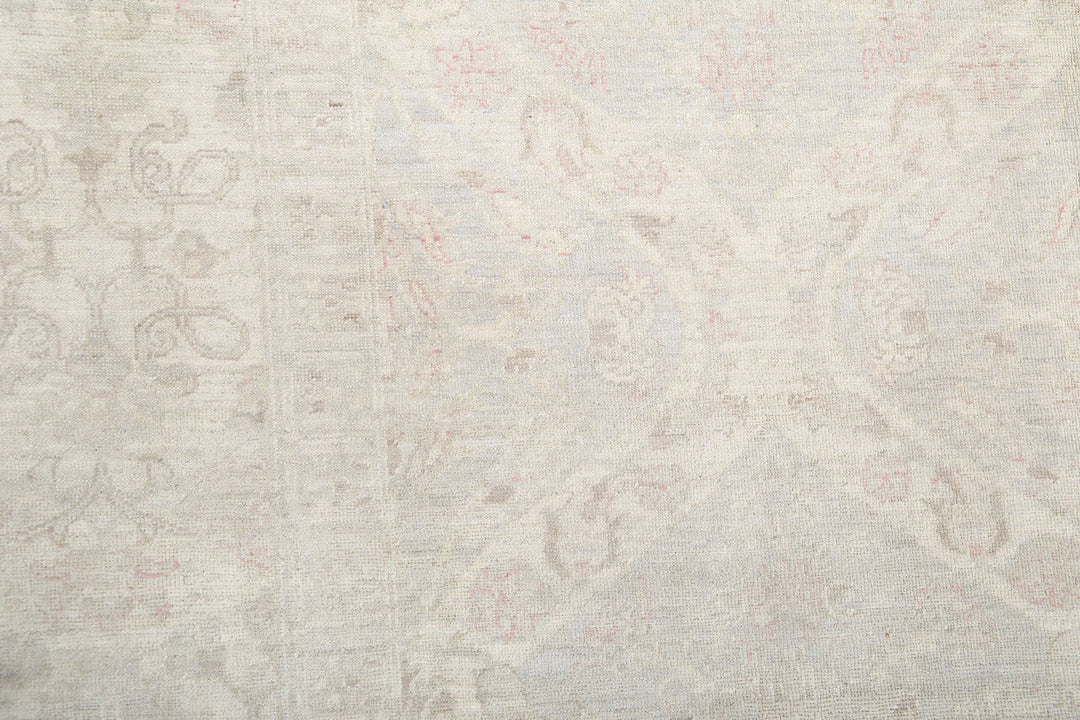 Afghan Tabriz Rug 6' 1" x 7' 11" Hand-Knotted | No. AT86021