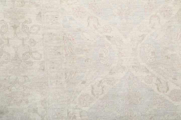 Afghan Tabriz Rug 6' 1" x 7' 11" Hand-Knotted | No. AT86021