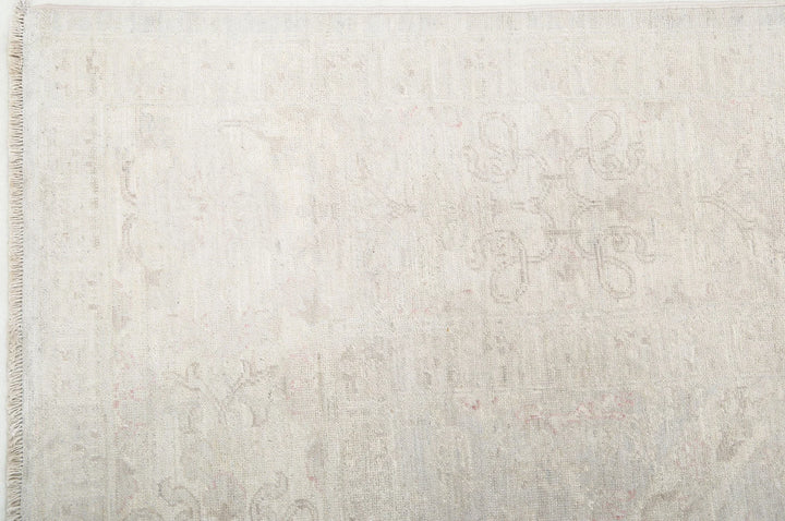 Afghan Tabriz Rug 6' 1" x 7' 11" Hand-Knotted | No. AT86021