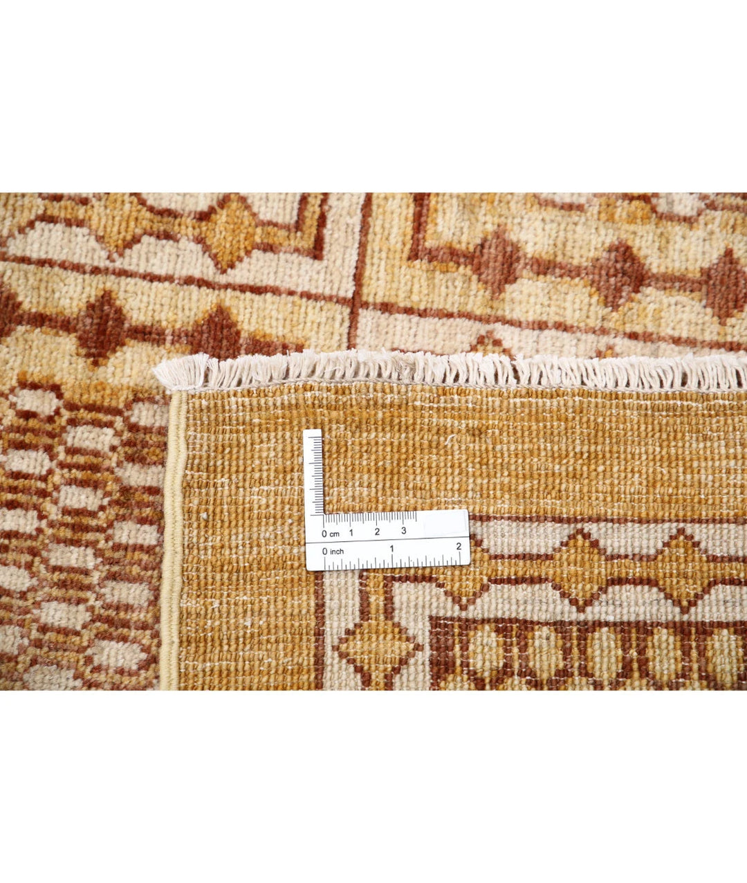 Afghan Modcar Rug 5' 11" x 8' 11" Hand-Knotted | No. AT86083