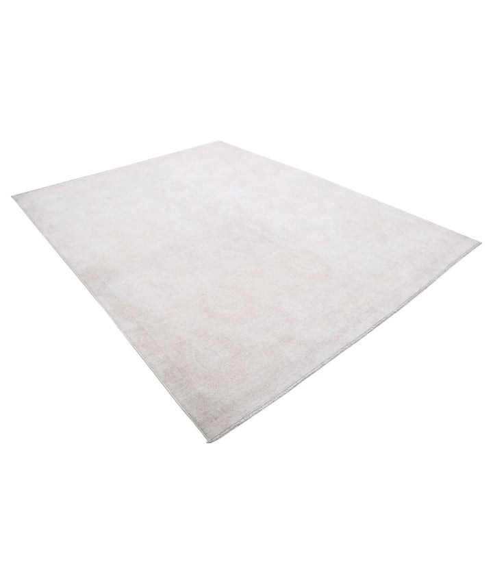 Brown Afghan Serenity Rug 8' 0" x 10' 2" Hand-Knotted | No. AT86149