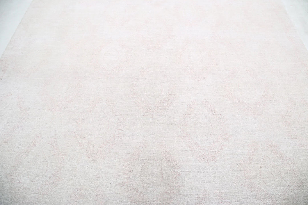 Brown Afghan Serenity Rug 8' 0" x 10' 2" Hand-Knotted | No. AT86149