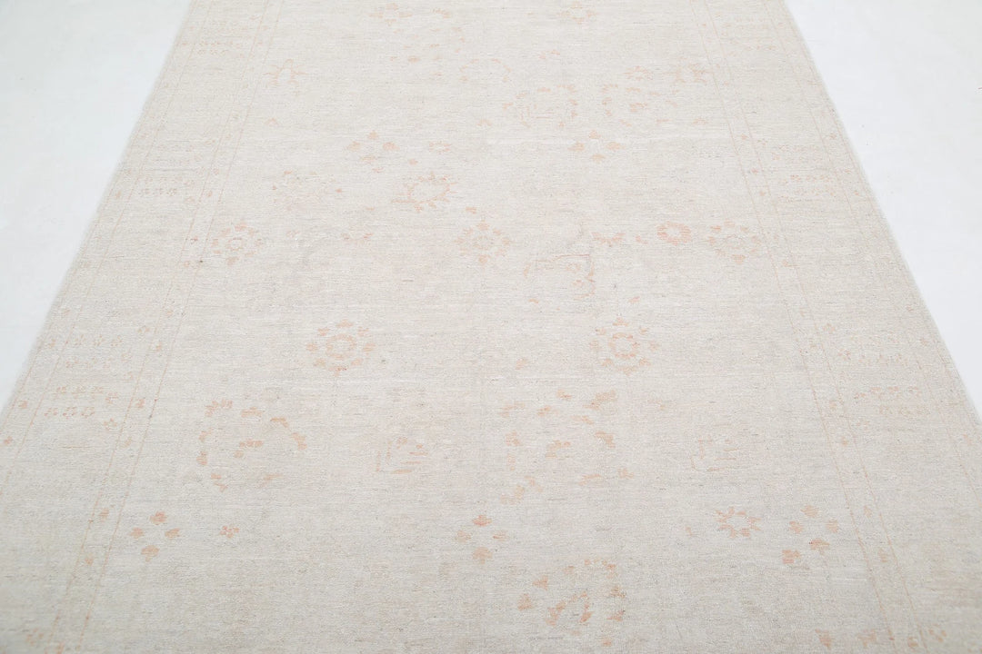 Afghan Runner Rug 5' 10" x 16' 3" Hand-Knotted | No. AT86284