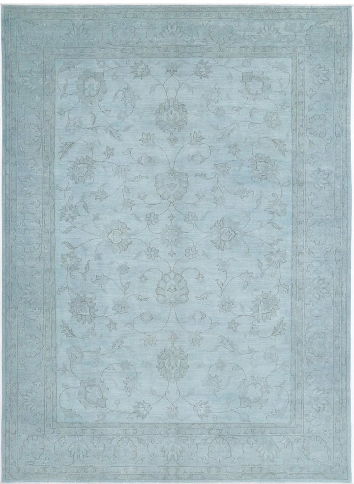 Afghan Overdye Rug 9' 11" x 13' 10" Hand-Knotted | No. AT86330