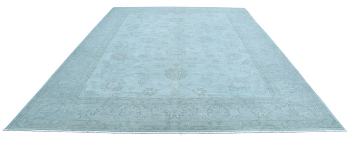 Afghan Overdye Rug 9' 11" x 13' 10" Hand-Knotted | No. AT86330