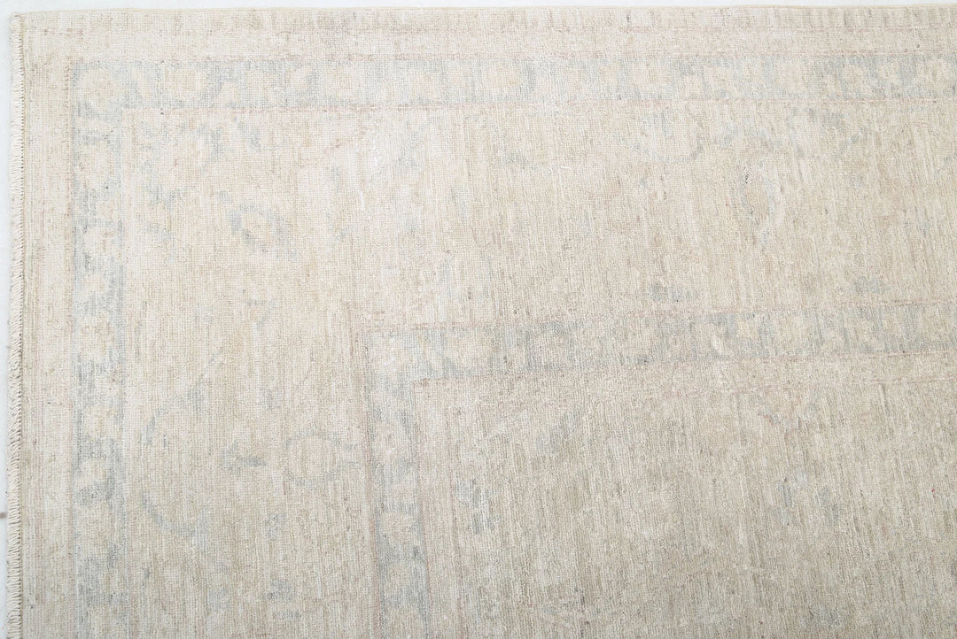 Afghan Tabriz Rug 8' 2" x 9' 9" Hand-Knotted | No. AT86394