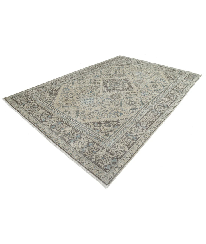 Persian Mahal Rug 8'8" x 12'9" Hand-Knotted | No. AT86424