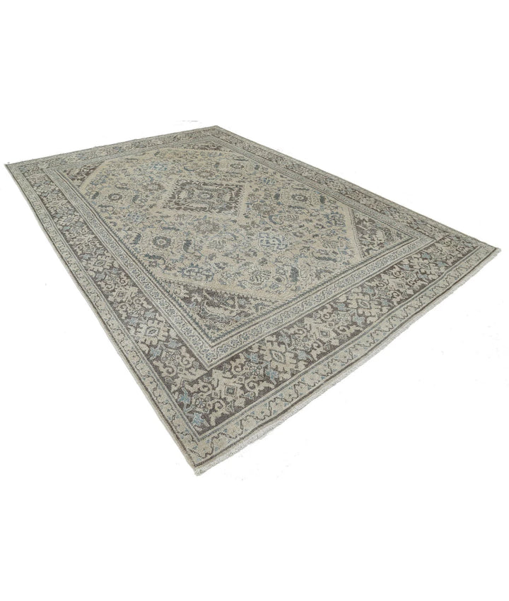 Persian Mahal Rug 8'8" x 12'9" Hand-Knotted | No. AT86424
