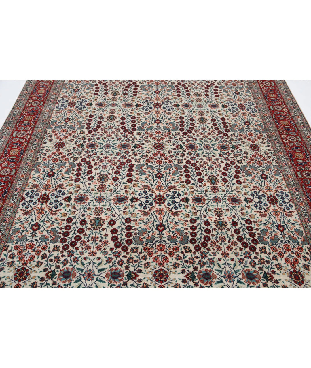 Turkish Hereke Rug 7' 1" x 9' 9" Hand-Knotted | No. AT86436