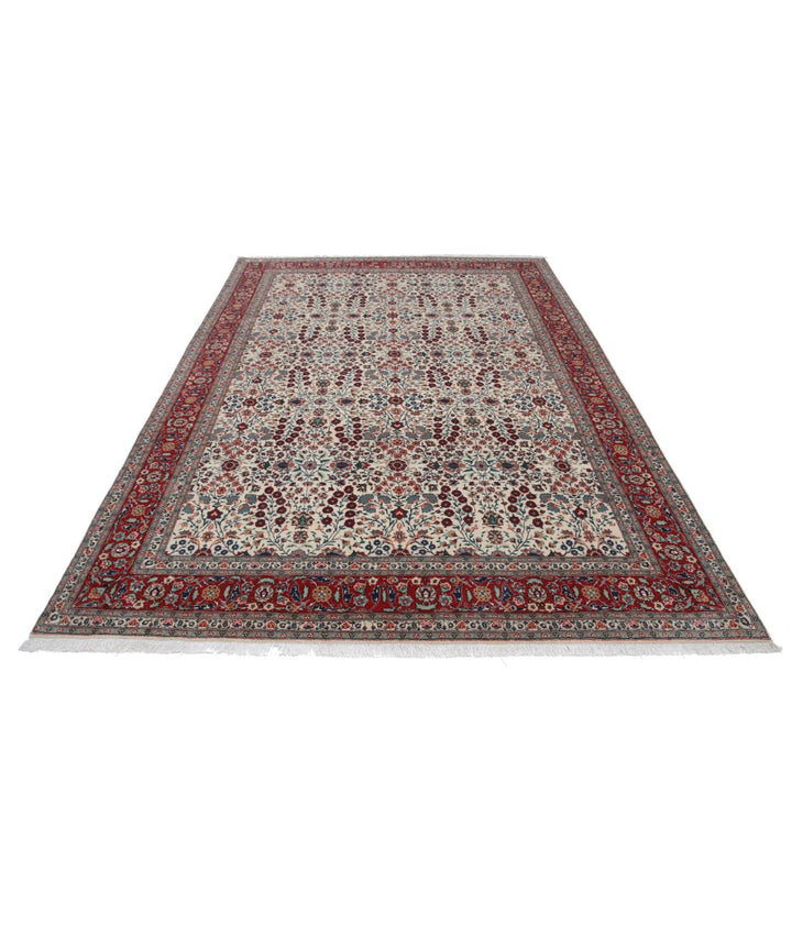 Turkish Hereke Rug 7' 1" x 9' 9" Hand-Knotted | No. AT86436