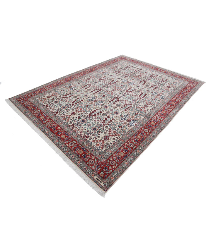 Turkish Hereke Rug 7' 1" x 9' 9" Hand-Knotted | No. AT86436