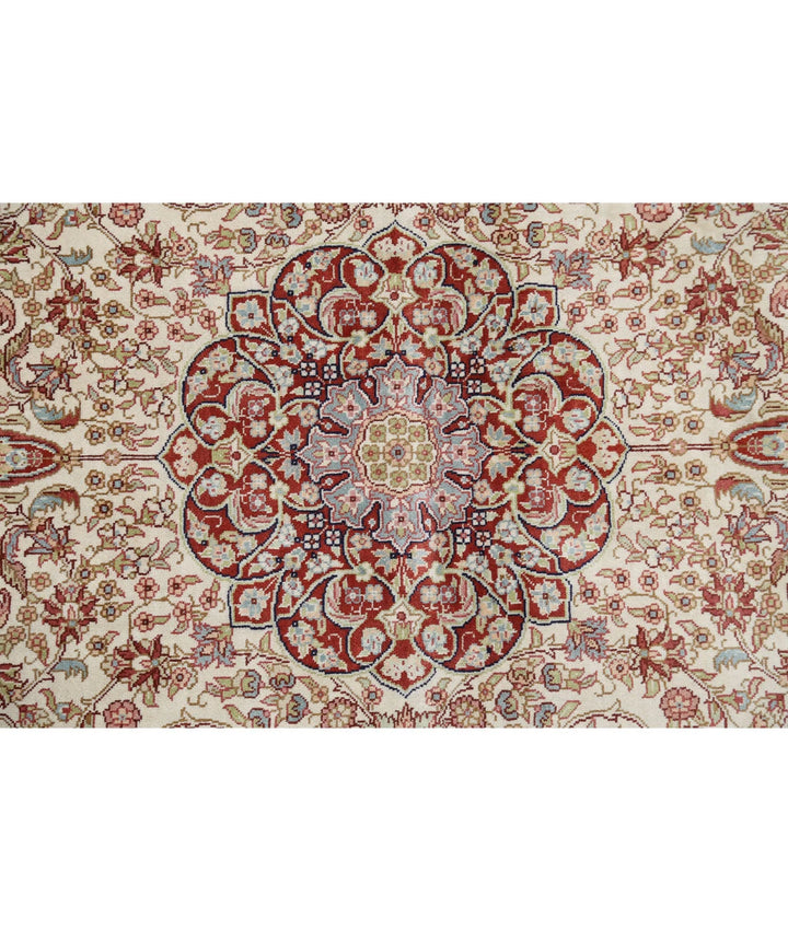 Chinese Hereke Rug 2' 7" x 4' 0" Hand-Knotted | No. AT86655