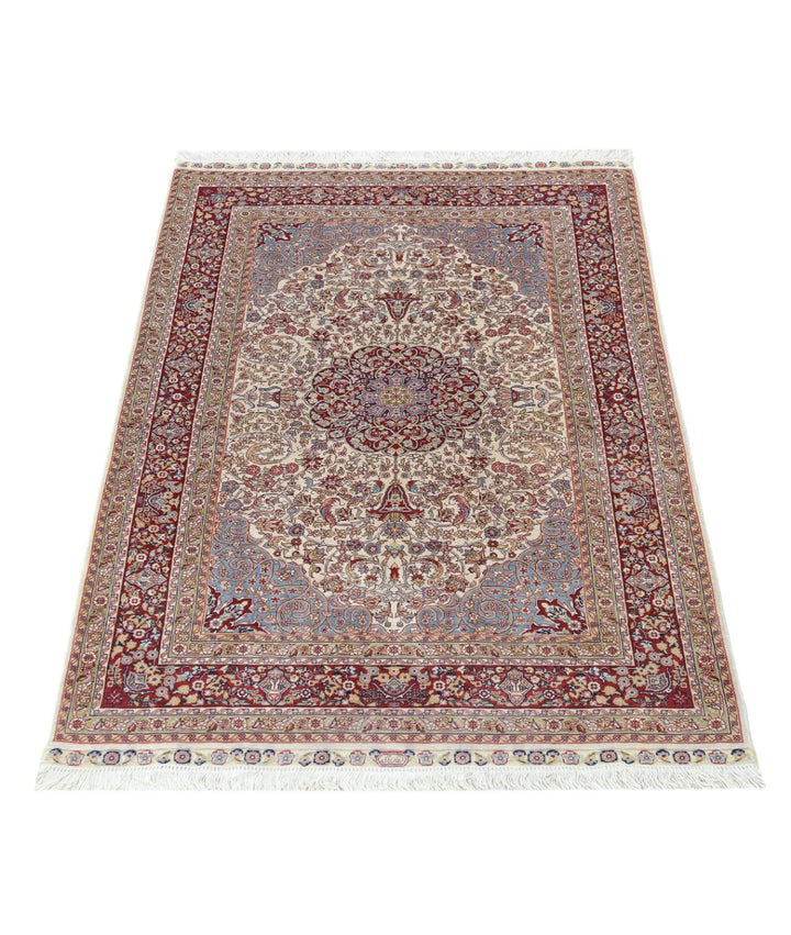 Chinese Hereke Rug 2' 7" x 4' 0" Hand-Knotted | No. AT86655
