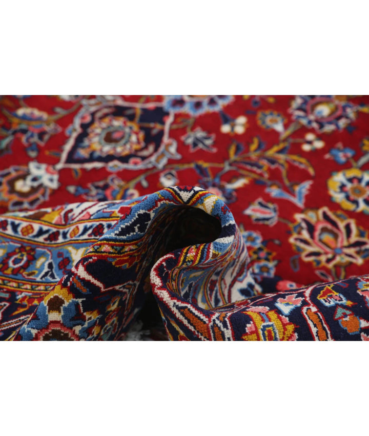 Persian Kashan Rug 9' 7" x 12' 9" Hand-Knotted | No. AT86687