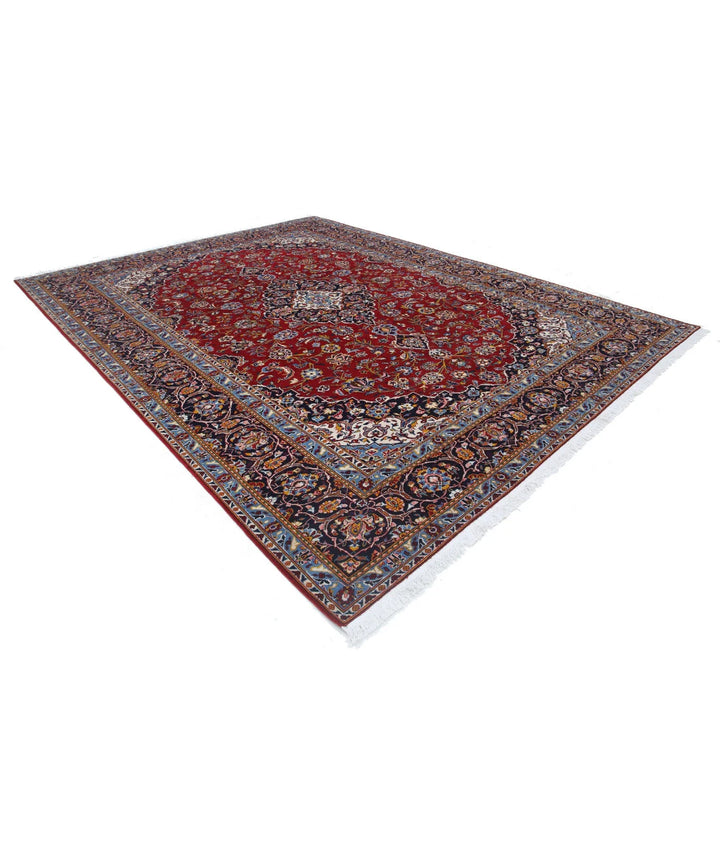 Persian Kashan Rug 9' 7" x 12' 9" Hand-Knotted | No. AT86687