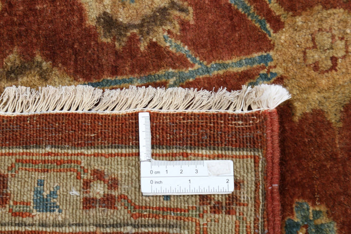 Indian Ziegler Rug 8' 10" x 11' 9" Hand-Knotted | No. AT86716