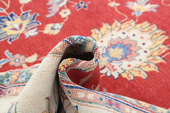 Afghan Ziegler Rug 9' 7" x 13' 7" Hand-Knotted | No. AT86781
