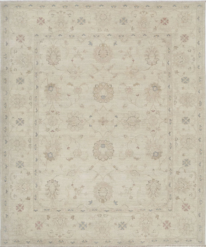 Afghan Serenity Rug 8' 1" x 9' 8" Hand-Knotted | No. AT86892