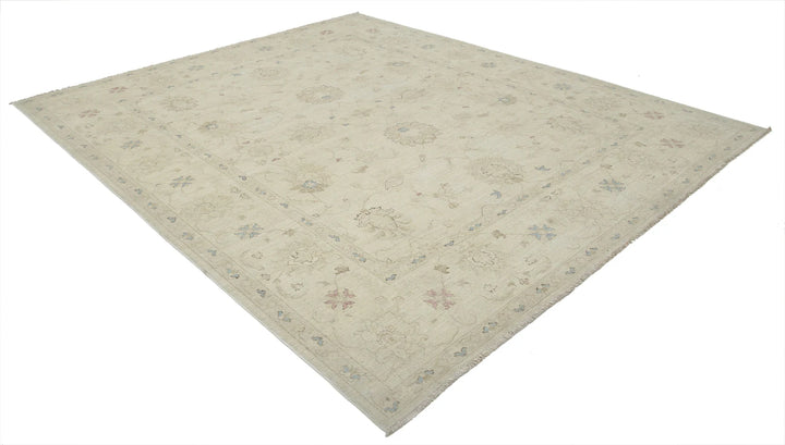 Afghan Serenity Rug 8' 1" x 9' 8" Hand-Knotted | No. AT86892