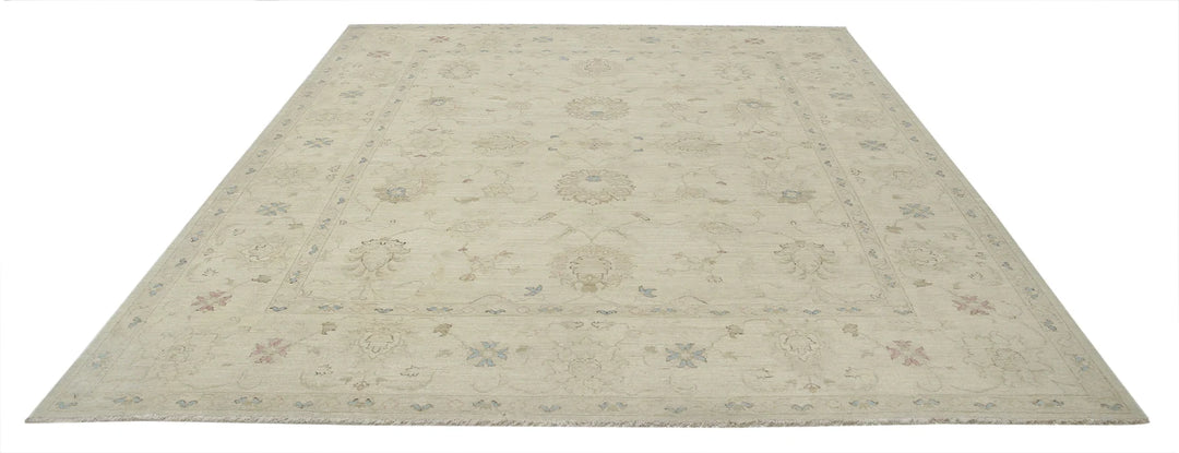 Afghan Serenity Rug 8' 1" x 9' 8" Hand-Knotted | No. AT86892