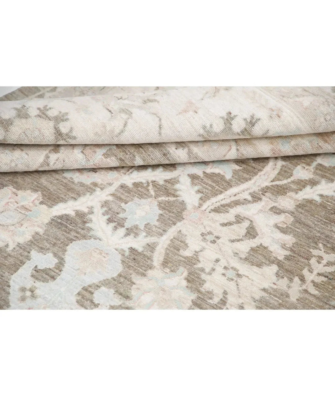 Afghan Serenity Rug 9' 6" x 9' 8" Hand-Knotted | No. AT86973