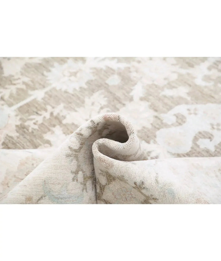 Afghan Serenity Rug 9' 6" x 9' 8" Hand-Knotted | No. AT86973